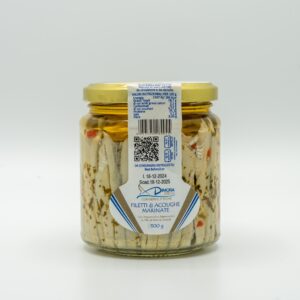 Filetti di Acciughe Marinate