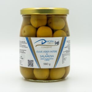 Olive Verdi Intere in Salamoia